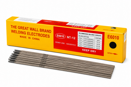 Caja Electrodos Soldadura E6010 3/32 2.5mm Great Wall 5kg