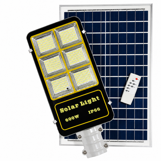 Luminaria Solar LED IRM™ 600W con Panel Independiente
