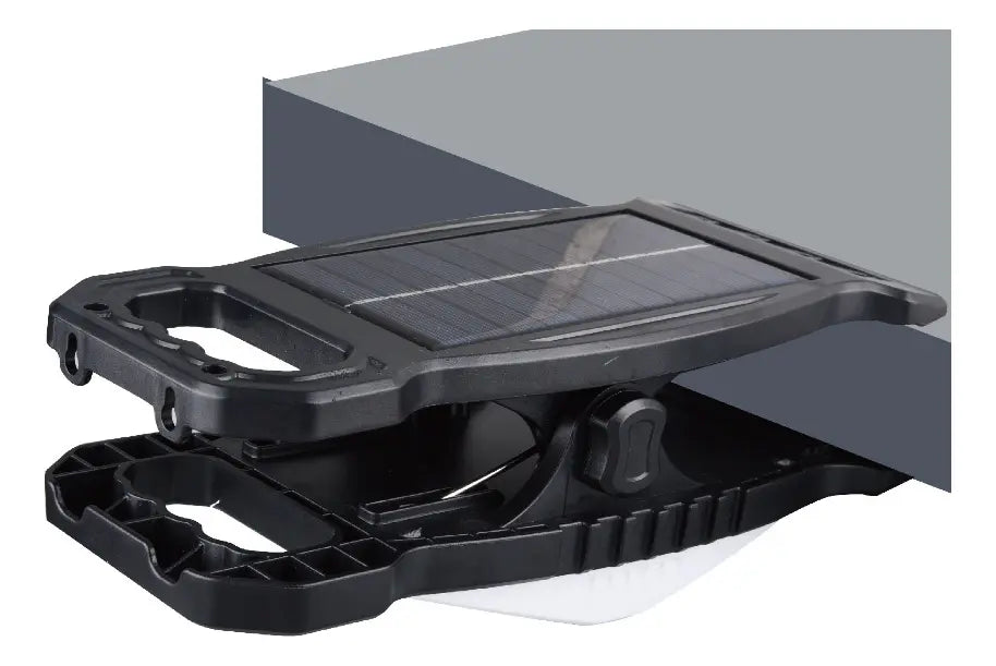 Luz Solar LED Con Sensor Movimiento Clip Camping Modelo
