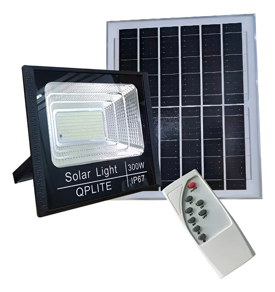 FOCO LED SOLAR PARA EXTERIOR E INTERIOR 300W IP67