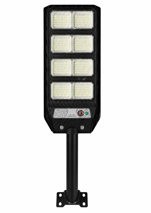 FOCO SOLAR 2000W CON PEDESTAL + SENSOR MOVIMIENTO