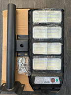 FOCO SOLAR 2000W CON PEDESTAL + SENSOR MOVIMIENTO